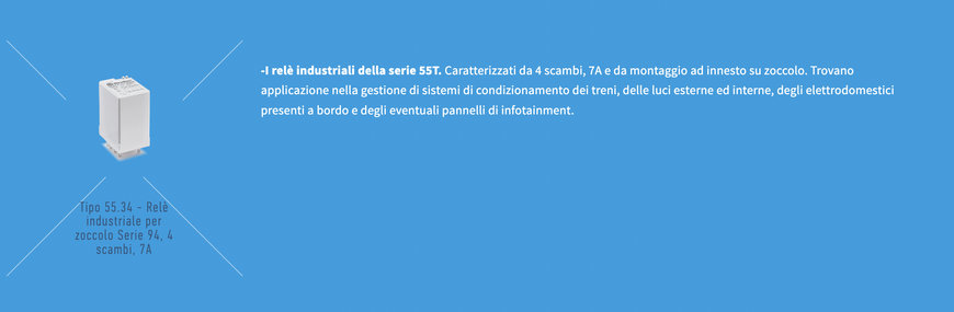 PRODOTTI FINDER PER IL SETTORE FERROVIARIO
